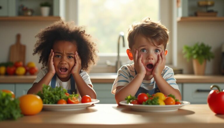 Sebze yemeyen çocuk